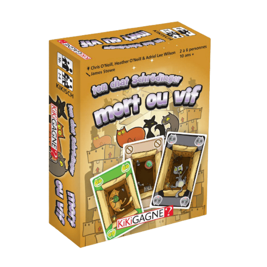 Ton chat Schrödinger mort ou vif (FR) JEUX - Ambiance-Party
