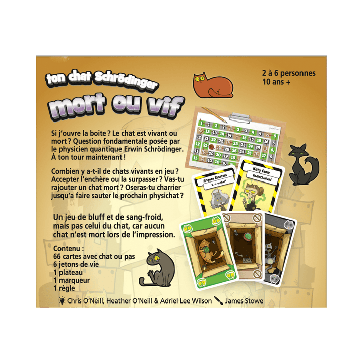 Ton chat Schrödinger mort ou vif (FR) JEUX - Ambiance-Party