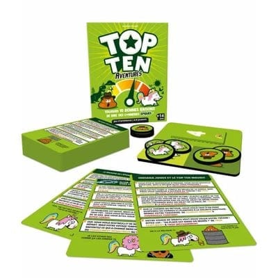 Top Ten Adventures (FR) JEUX - Ambiance-Party