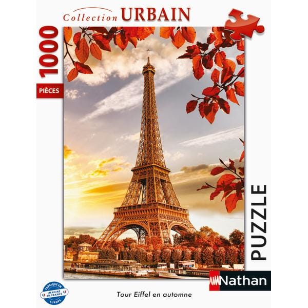 Tour Eiffel en automne (1000 pcs) CASSE-TÊTE - 1000 morceaux
