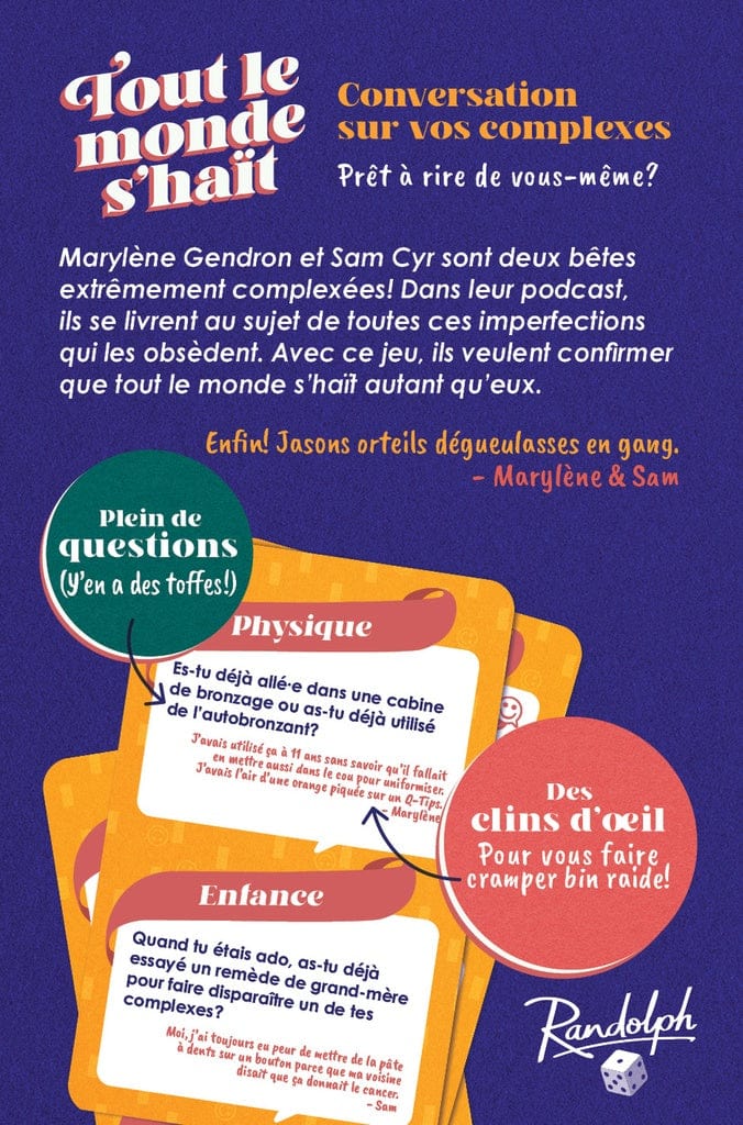Tout le monde s'haït (FR) JEUX - Ambiance-Party