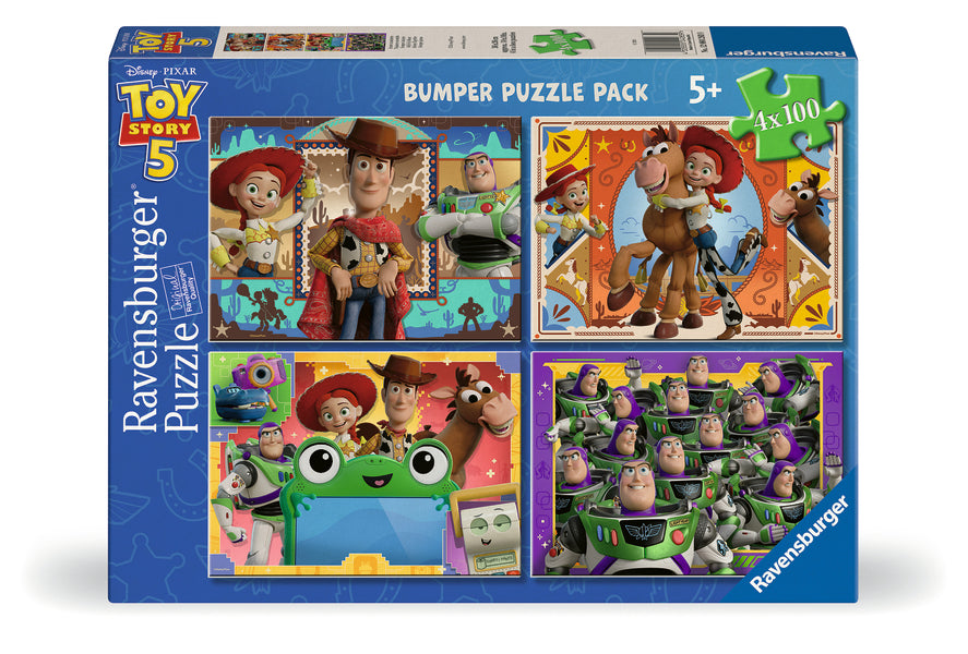 Toy Story 5 (4x100 pcs) CASSE-TÊTE - 100 - 150 morceaux