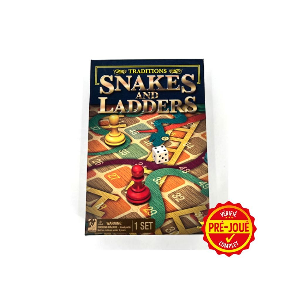 Traditions Snakes  and ladders (ML) (pré-joué) BAZAR - Bazar - Famille