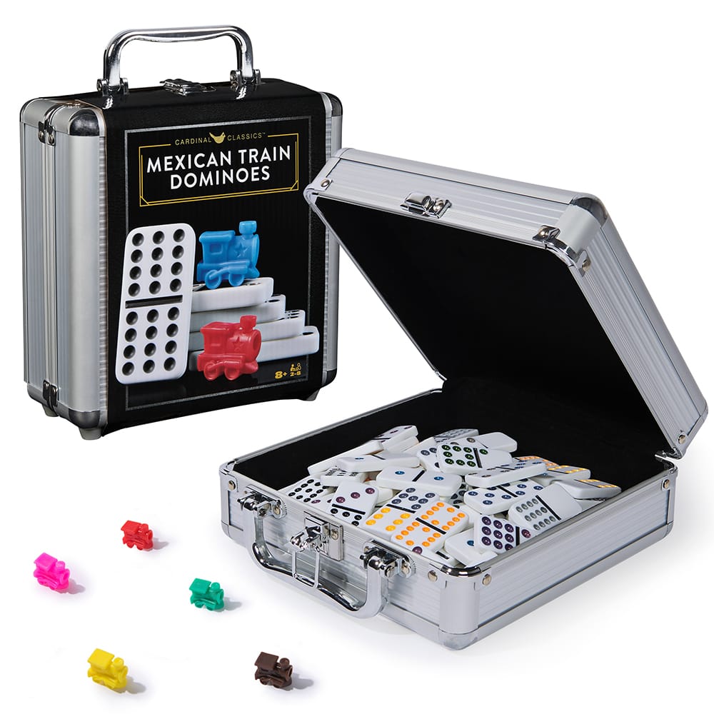 Train mexicain Dominos Double 12 avec mallette (FR) JEUX - Classiques