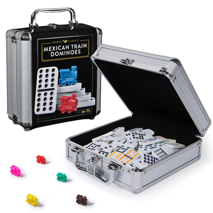 Train mexicain Dominos Double 12 avec mallette (FR) JEUX - Classiques