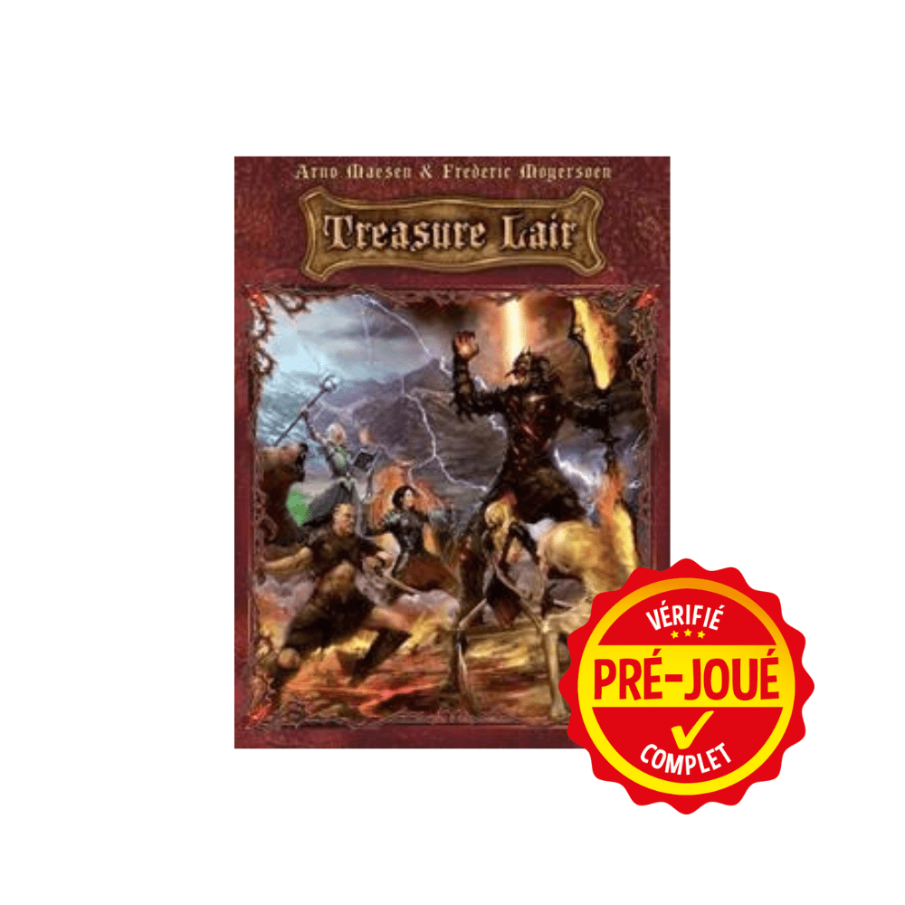 Treasure lair [pré-joué] (EN) BAZAR - Bazar - Stratégie