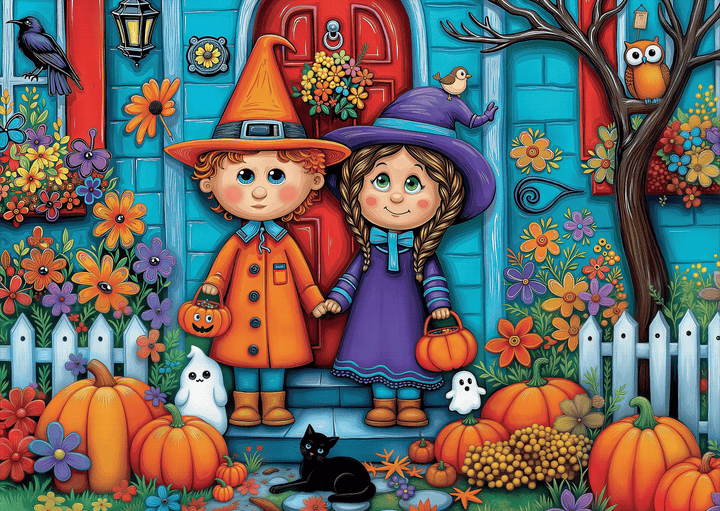 Trick or Treat (1000pcs) CASSE-TÊTE - 1000 morceaux