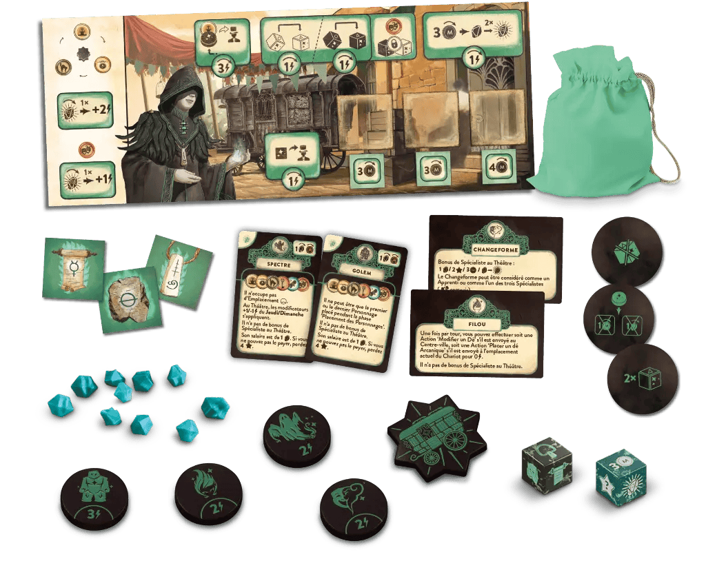 Trickerion - Ext. Arts Arcaniques (FR) JEUX - Stratégie - Stratégie avancé