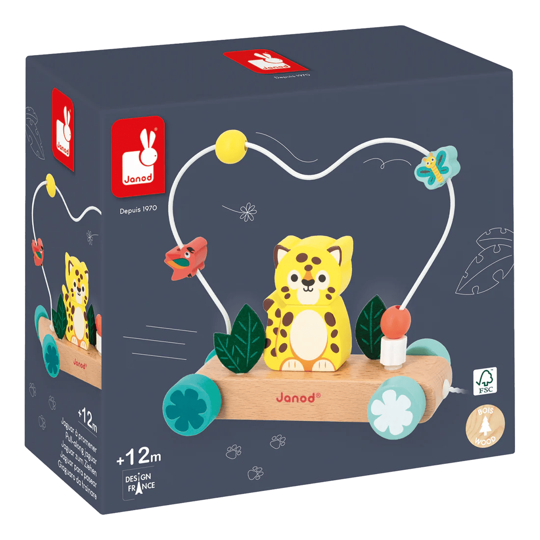 Tropik: Jaguar à Promener PASSE-TEMPS - Jouets - Bébé - Bébé 0-12 mois