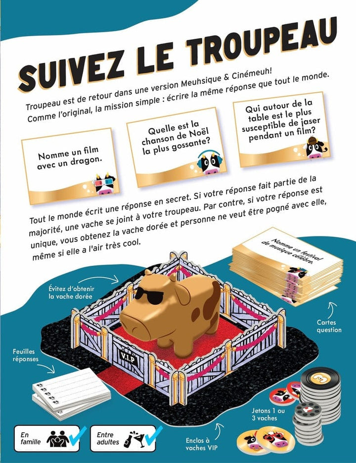 Troupeau: Meuhsique et Cinémeuh (FR) JEUX - Ambiance-Party