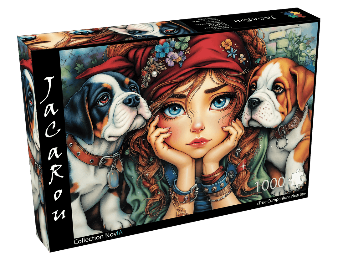 True Companions Nearby (1000pcs) CASSE-TÊTE - 1000 morceaux