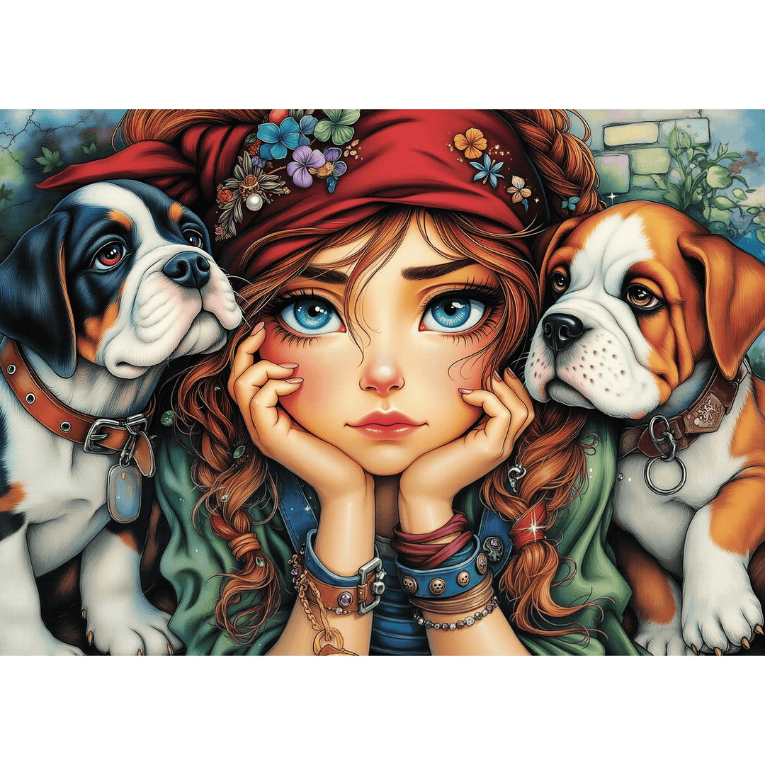 True Companions Nearby (1000pcs) CASSE-TÊTE - 1000 morceaux