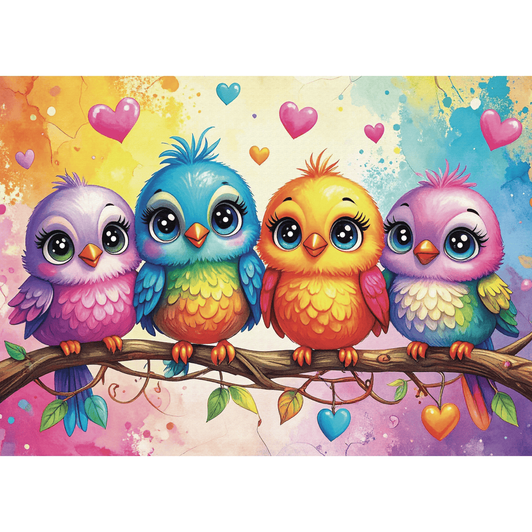 Tweeting in Harmony (1000pcs) CASSE-TÊTE - 1000 morceaux