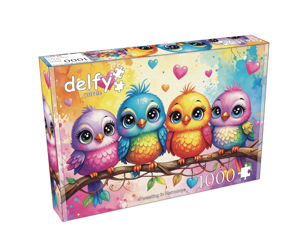 Tweeting in Harmony (1000pcs) CASSE-TÊTE - 1000 morceaux