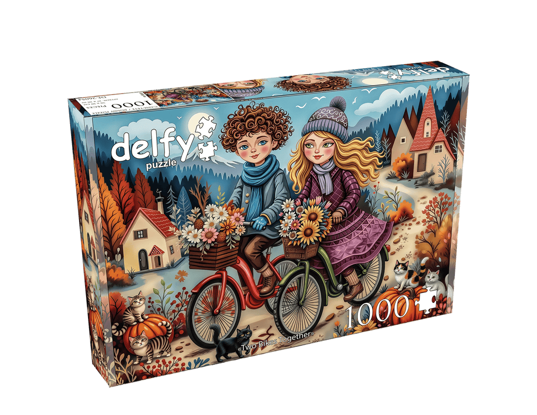 Two Bikes Together (1000pcs) CASSE-TÊTE - 1000 morceaux