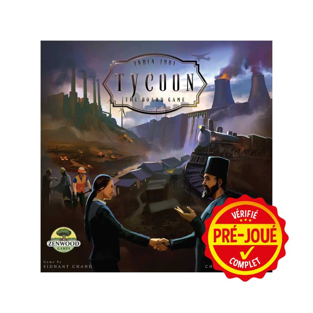 Tycoon :  India 1981 (pré-joué) (EN) BAZAR - Bazar - Stratégie