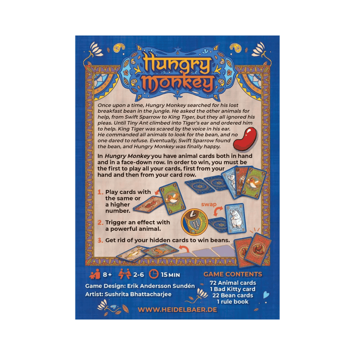 Hungry Monkey, jeu de cartes familial - Achat en ligne à L'As des jeux