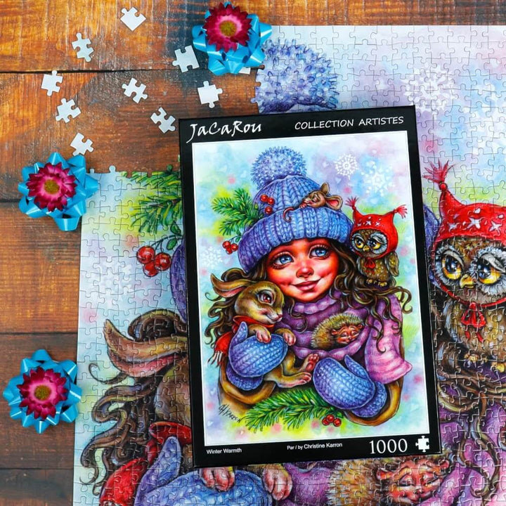 Winter Warmth JaCaRou Puzzle buy online | Casse-tête JaCaRou