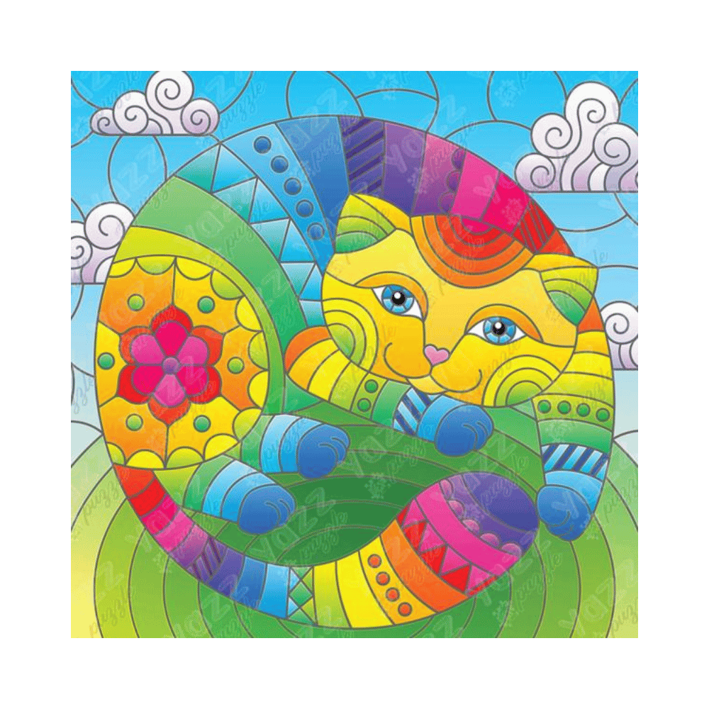 Cat in the Circle casse-tête Yazz puzzle Achat en ligne Buy online