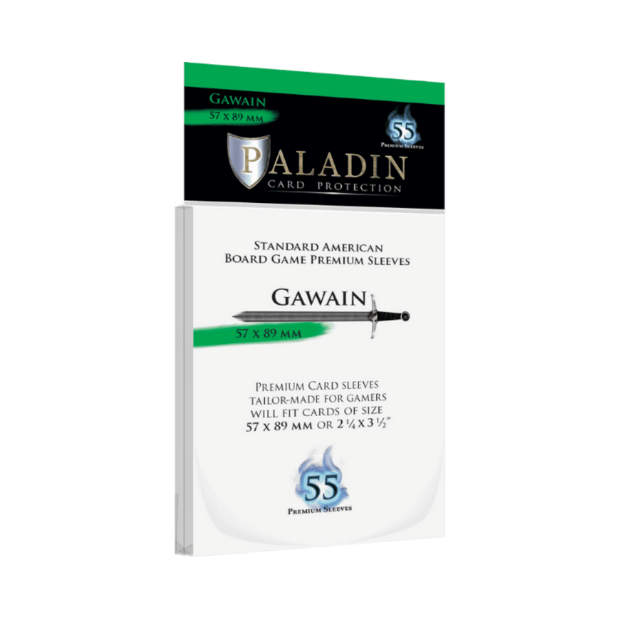 Paladin Sleeves - Gawain - 57 x 89mm | L'As des jeux, board game store
