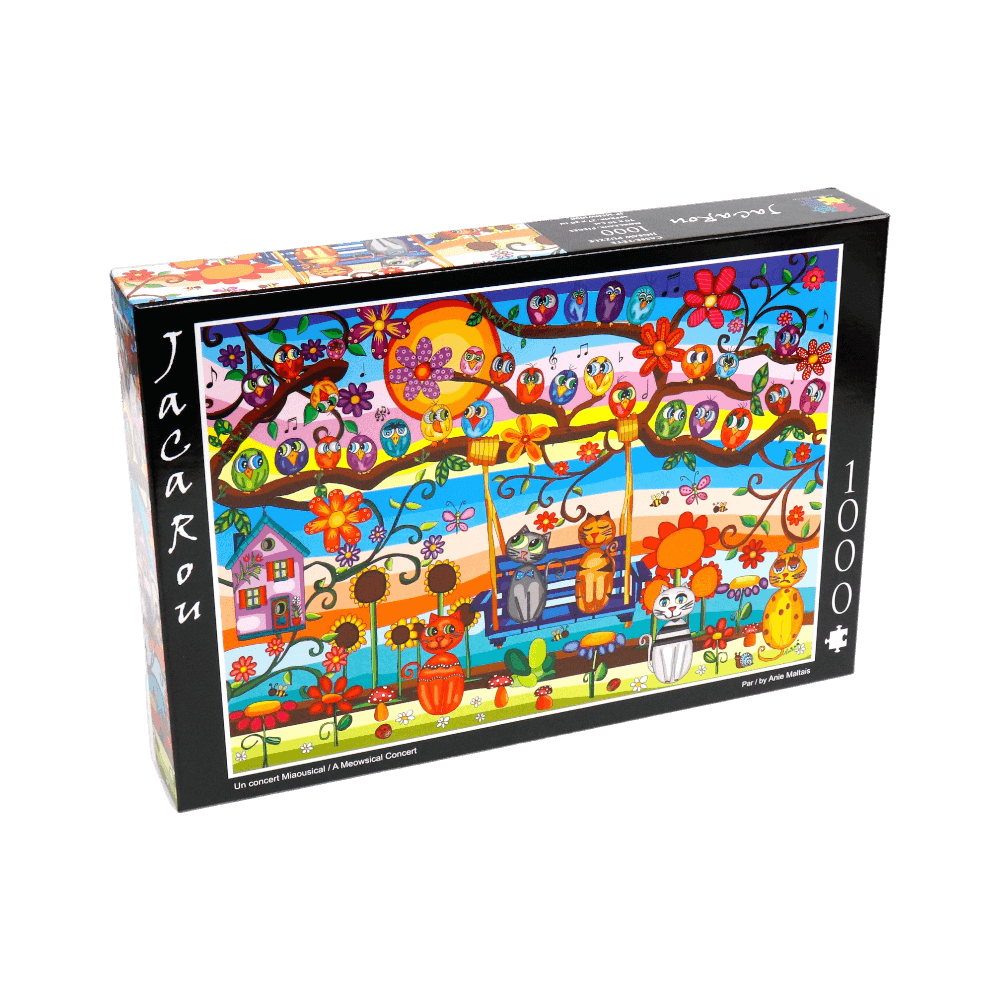 Un Concert miaousical | A Moewsical Concert (Puzzle 1000 pcs) CASSE-TÊTE - 1000 morceaux
