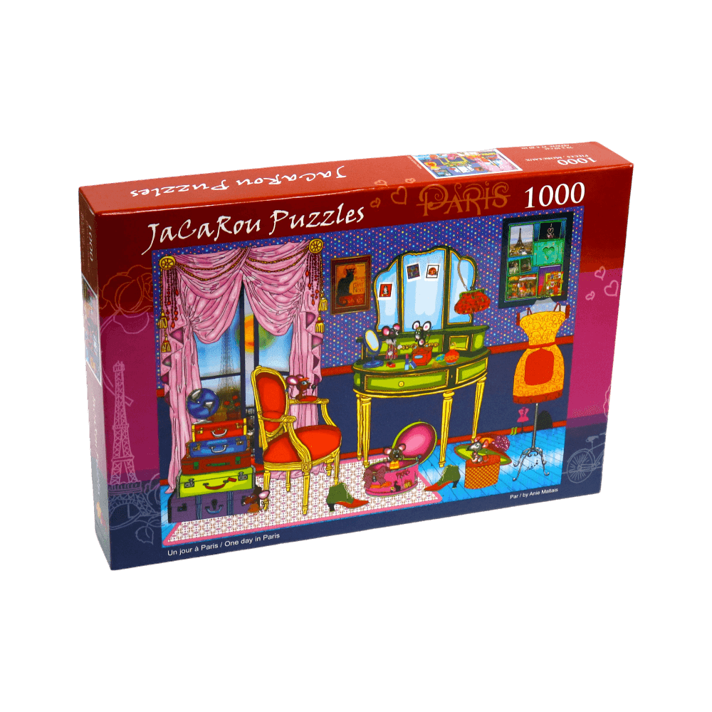 Un jour à paris | One Day In Paris (Puzzle 1000 pcs) CASSE-TÊTE - 1000 morceaux