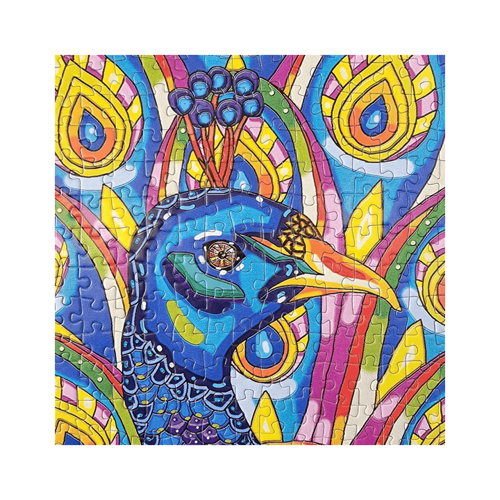 Un paon royal | Royal Peacock (1000 pcs) CASSE-TÊTE - 1000 morceaux
