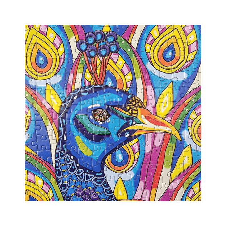 Un paon royal | Royal Peacock (Puzzle 1000 pcs) CASSE-TÊTE - 1000 morceaux