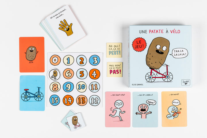 une patate à vélo, jeu de société pour enfants - Achat en ligne