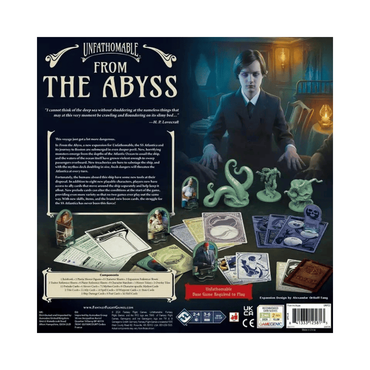 Unfathomable: From the Abyss Exp. (EN) JEUX - Coopératifs
