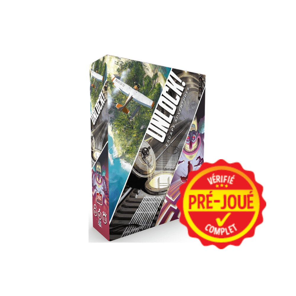 Unlock! 1 Escape Adventures [pré-joué] (FR) BAZAR - Bazar - COOP