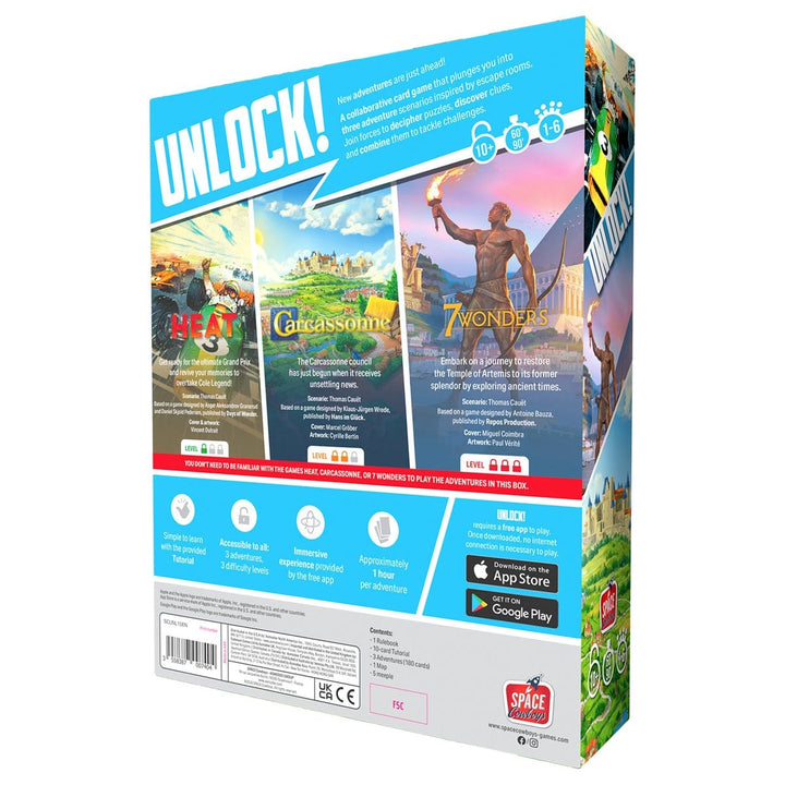 Unlock! 15 - New Game Adventures (EN) JEUX - Détective &amp; évasion