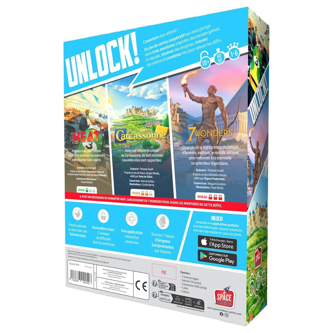 Unlock! 15 - New Game Adventures (FR) JEUX - Coopératifs - Unlock