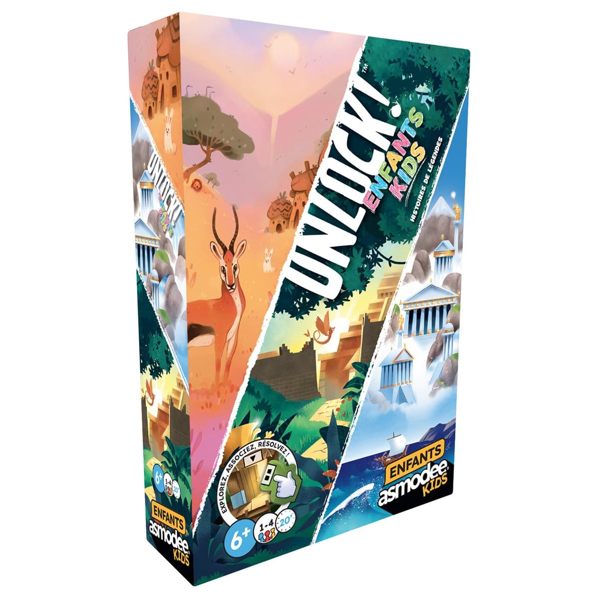 Unlock! - Enfants/Kids 3 - Histoires de légendes (FR) JEUX - Enfants - Enfants 6 ans +