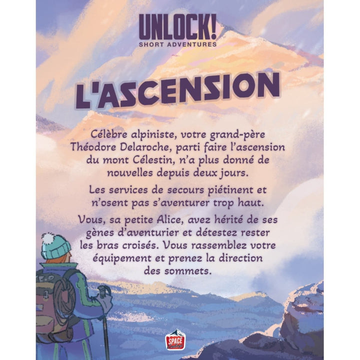 Unlock! - Short Adventures #13 - L'Ascension (FR) JEUX - Détective & évasion
