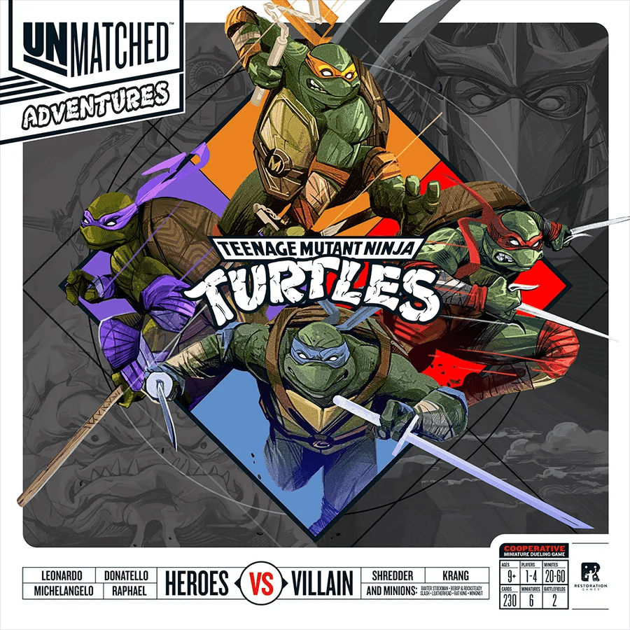 Unmatched Adventures TMNT (EN) JEUX - Famille