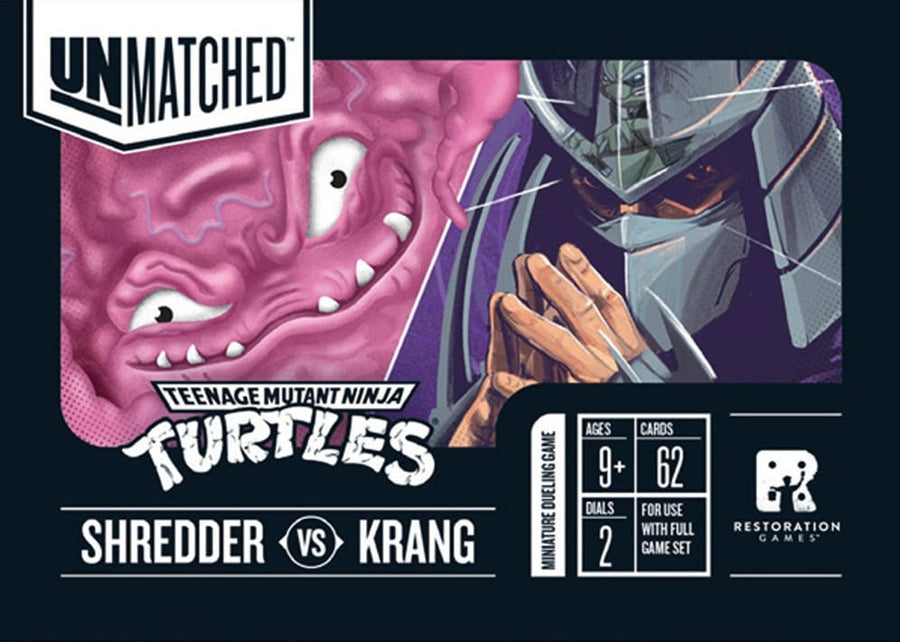Unmatched Adventures: TMNT Shredder Krang Hero Deck (EN) JEUX - Stratégie - Stratégie léger
