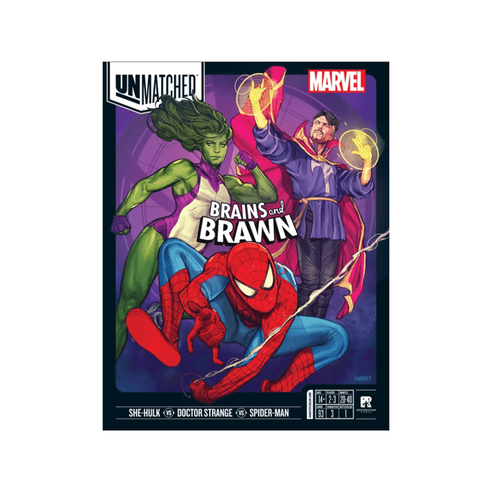 Unmatched: Brains and Brawn (EN) JEUX - Stratégie - Stratégie léger
