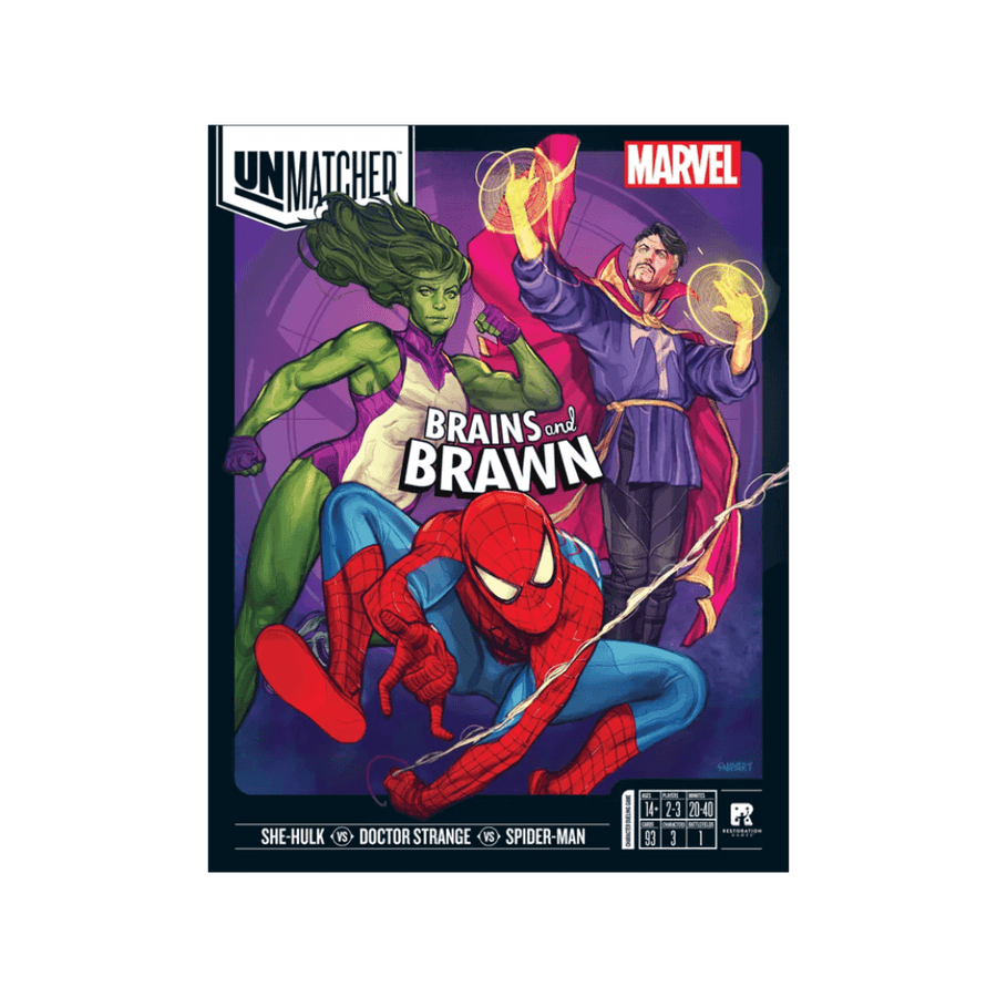 Unmatched: Brains and Brawn (EN) JEUX - Stratégie - Stratégie léger