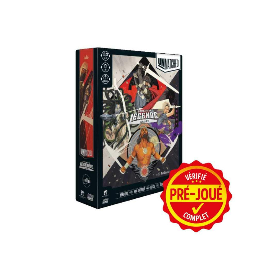 Unmatched: Combats de Légende Vol. 1 (pré-joué) (FR) BAZAR - Bazar - Stratégie