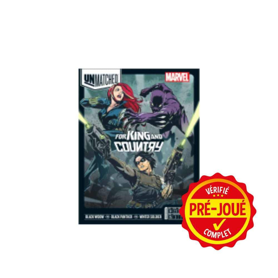 Unmatched: For King and Country (pré-joué) (EN) BAZAR - Bazar - Stratégie