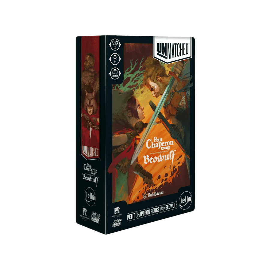 Unmatched : Petit Chaperon rouge vs. Beowulf (FR) JEUX - Stratégie - Stratégie léger