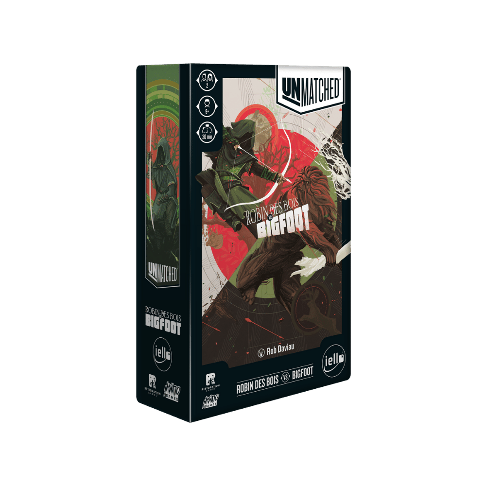 Unmatched : Robin des bois vs. Bigfoot (FR) JEUX - Stratégie - Stratégie léger