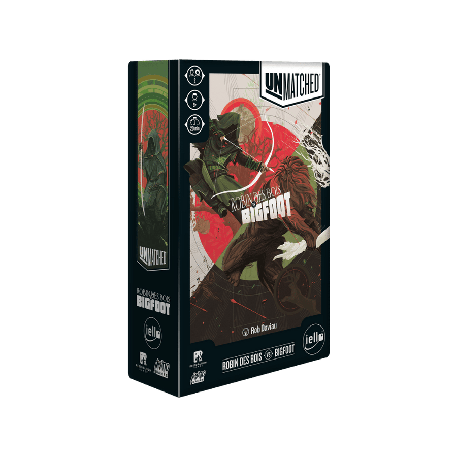 Unmatched : Robin des bois vs. Bigfoot (FR) JEUX - Stratégie - Stratégie léger