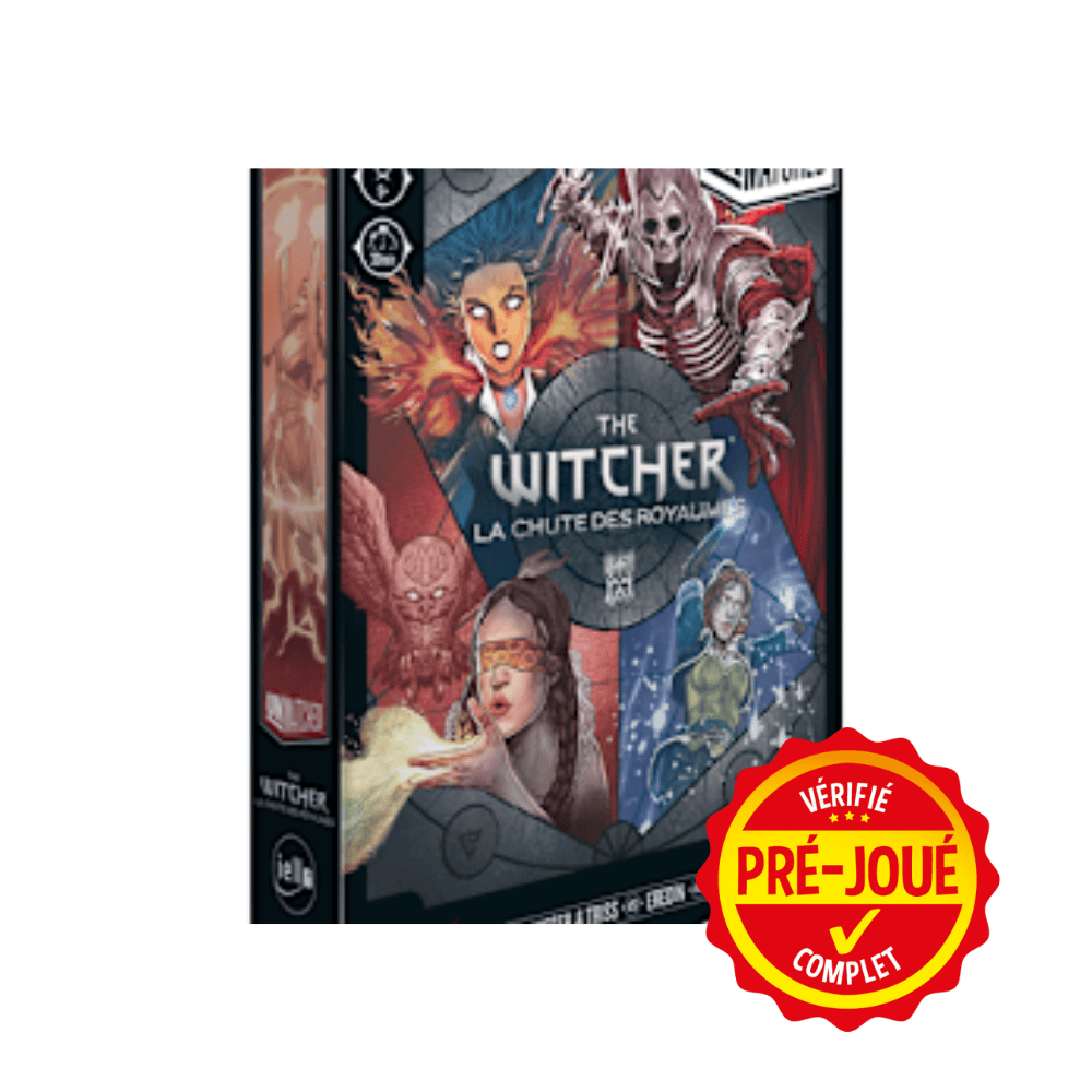 Unmatched - The Witcher: La Chute des Royaumes (pré-joué) (FR) BAZAR - Bazar - Stratégie