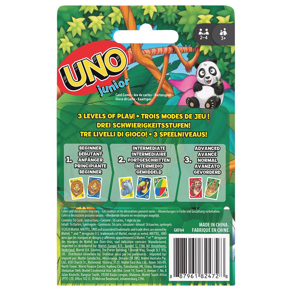 UNO - Junior 2.0 (ML) JEUX - Enfants - Enfants 3 ans +