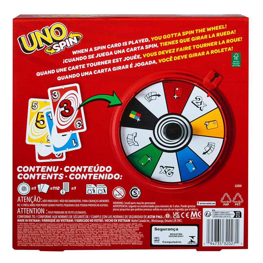Uno - Spin (ML) JEUX - Famille