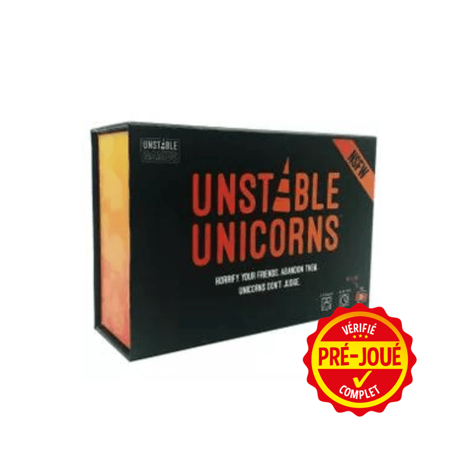 Unstable Unicorns NSFW [pré-joué] (EN) BAZAR - Bazar - Ambiance (party)