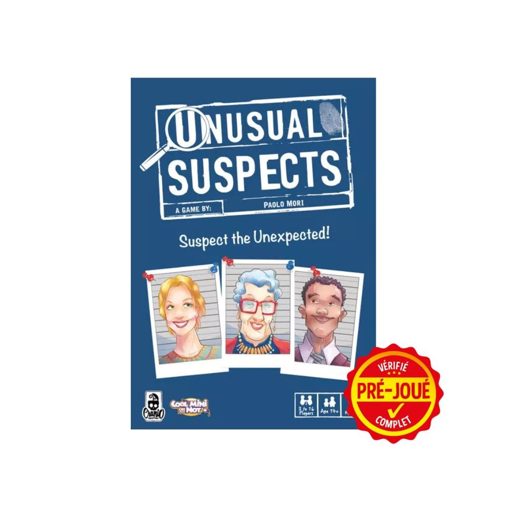 Unusual Suspects (pré-joué) (EN) BAZAR - Bazar - Ambiance (party)