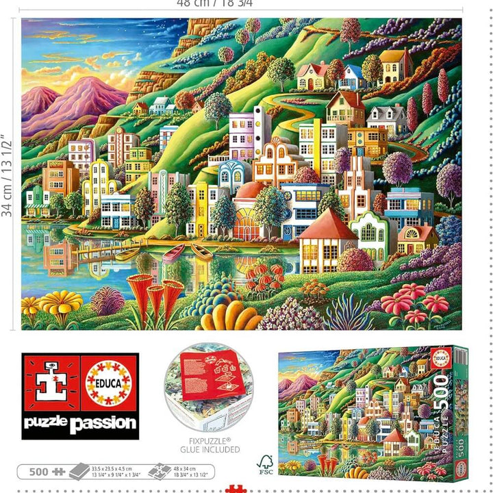 Port caché casse-tête Educa | Hidden Harbor Educa Puzzle buy online